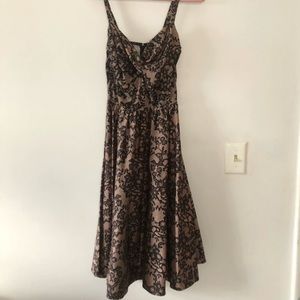 Stop Staring! Vintage style dress with black lace